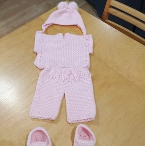 Ensemble rose pour bébé